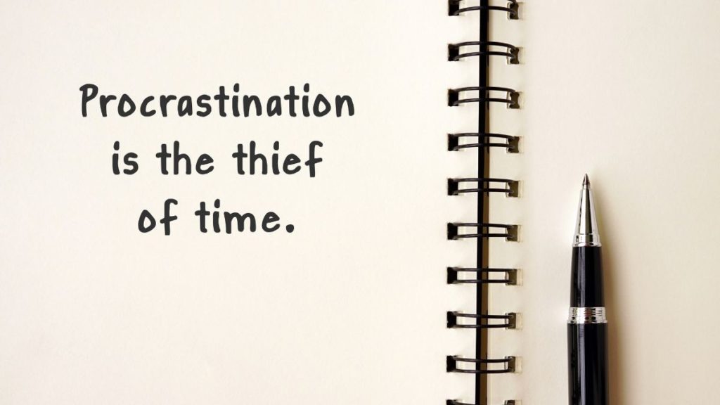 Don't Procrastinate As A Voice Actor